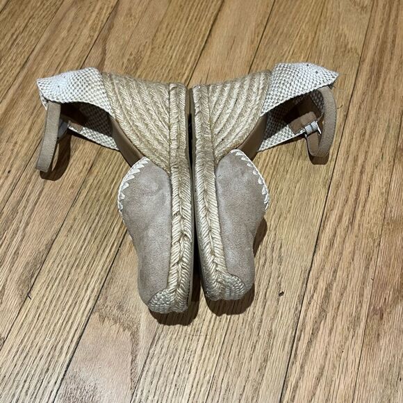 Anthropologie Paseart Espadrilles Wedge Sandals Women’s Size 39 Shoes - Picture 5 of 9